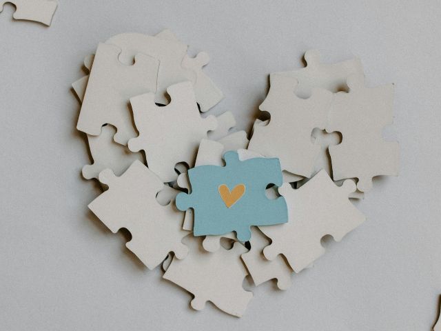 Südamekujuline pusle — iga kogemus on osa tervikust.